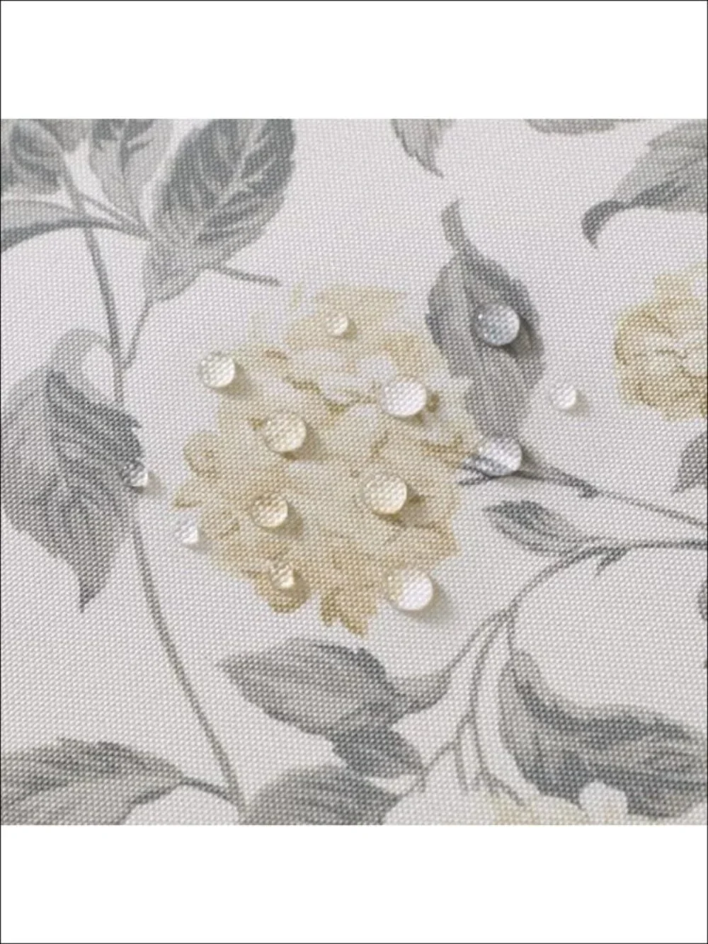 Easy Care Polyester Tablecloth 60x84 Floral Hydrangea Stain Resistant